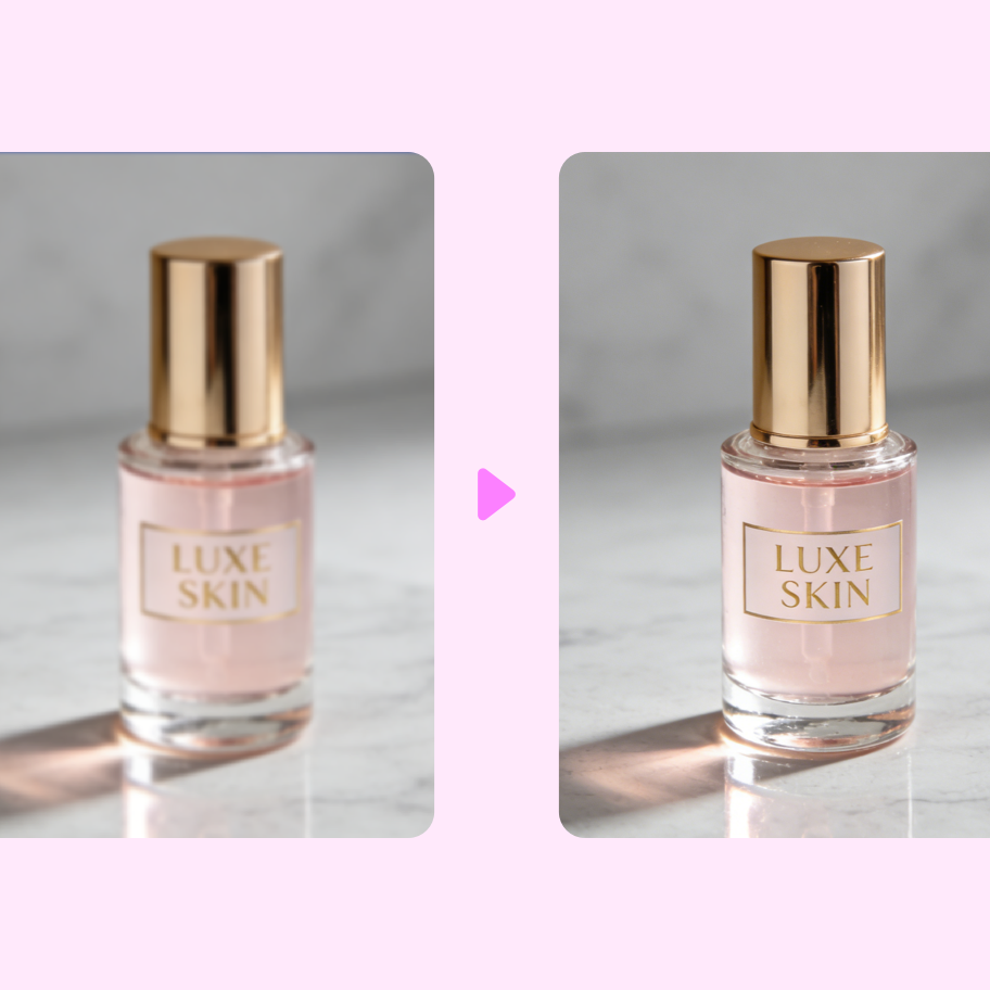 Upscale images without losing quality example